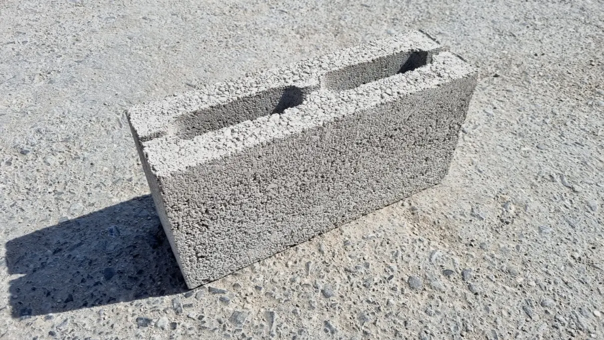 Перегородчный керамзитобетонный камень 90